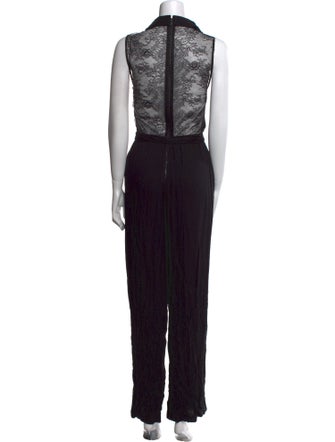 Alice + Olivia V-Neck Jumpsuit