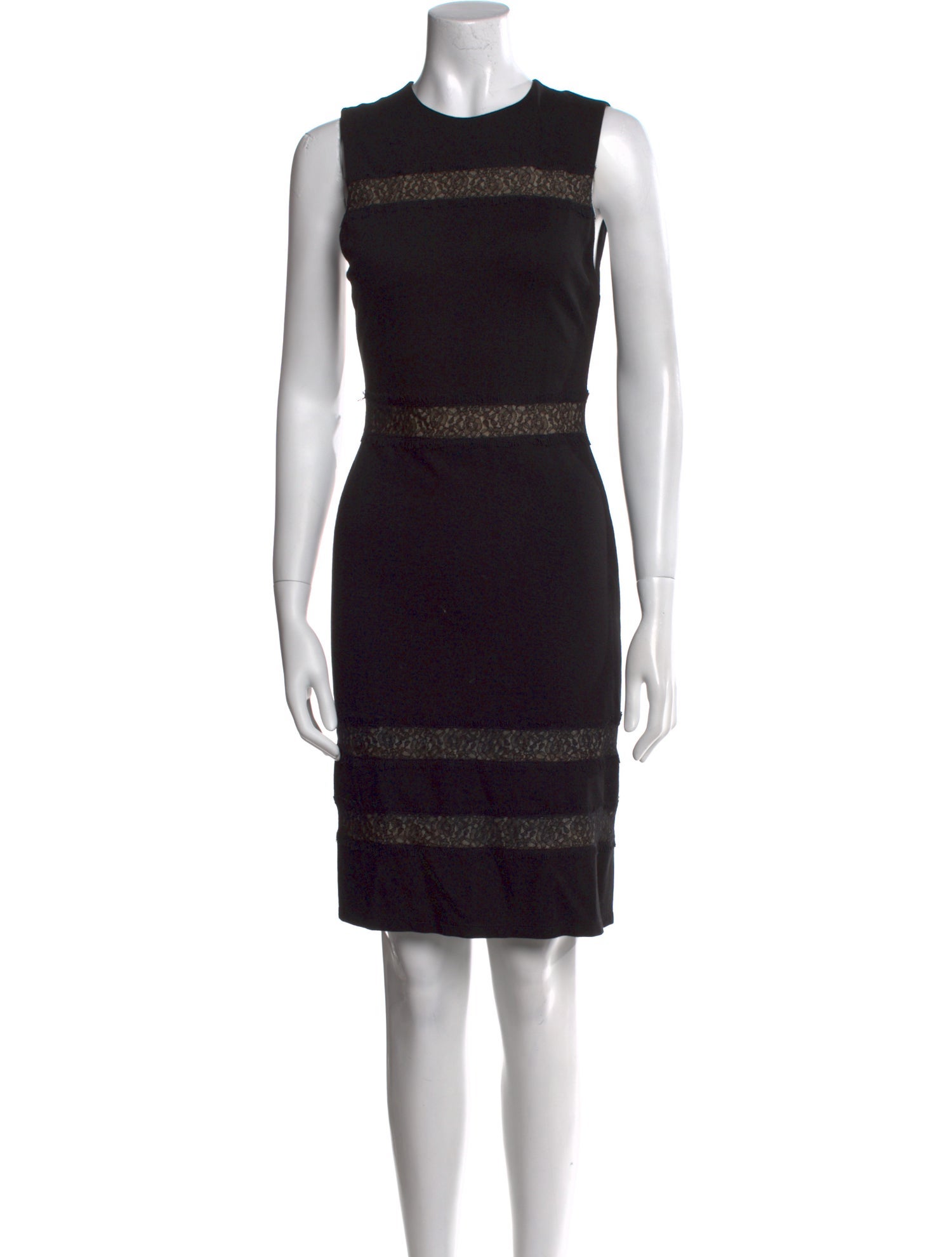 Alice + Olivia Striped Knee-Length Dress