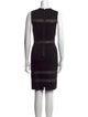 Alice + Olivia Striped Knee-Length Dress