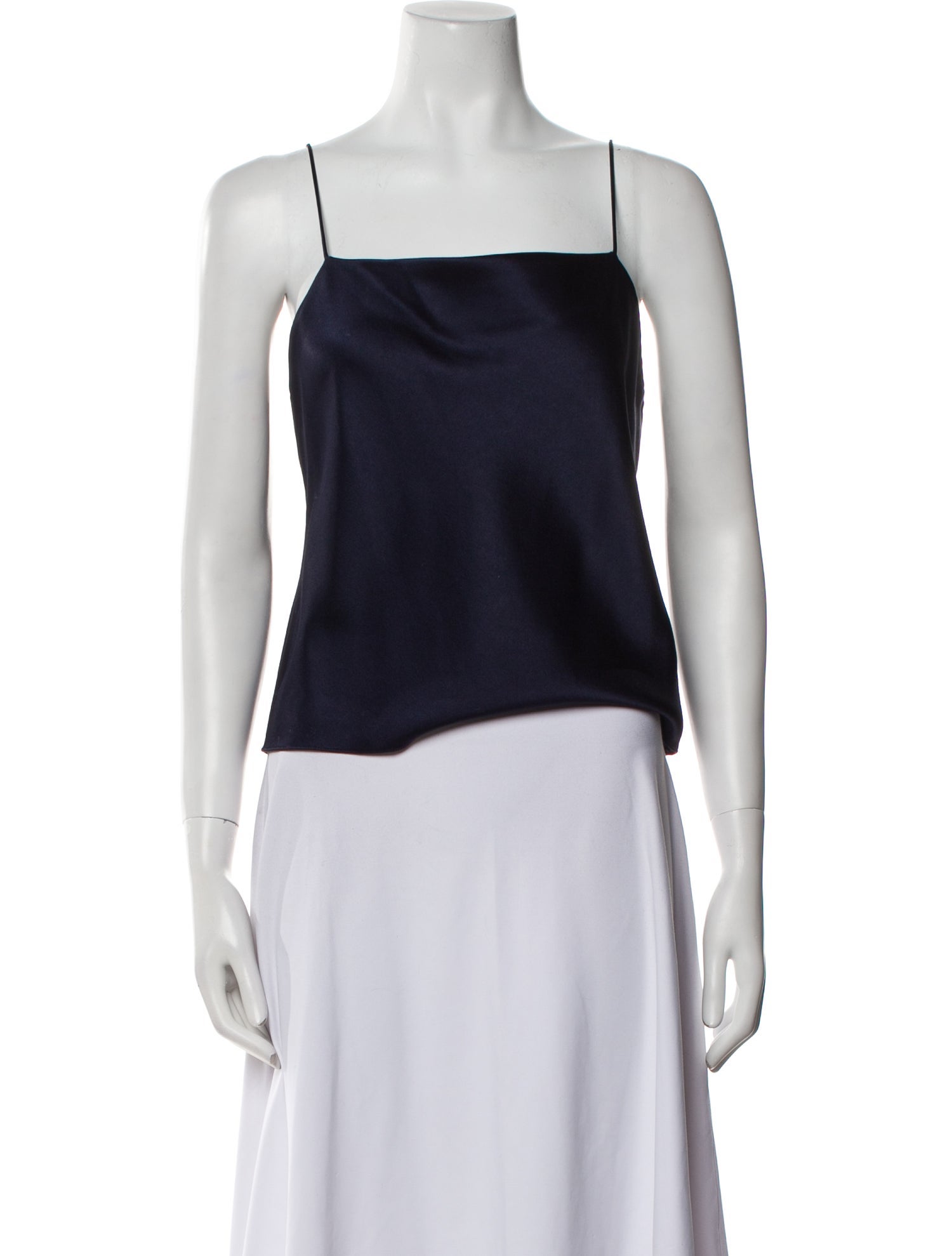 Alice + Olivia Square Neckline Sleeveless Crop Top