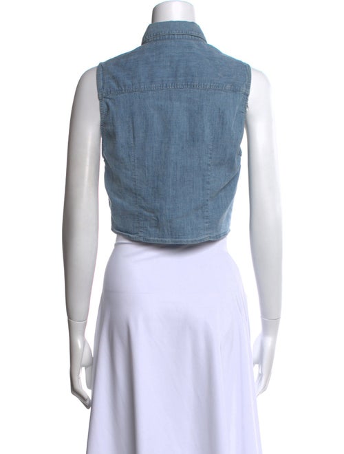 Alice + Olivia Sleeveless Crop Top