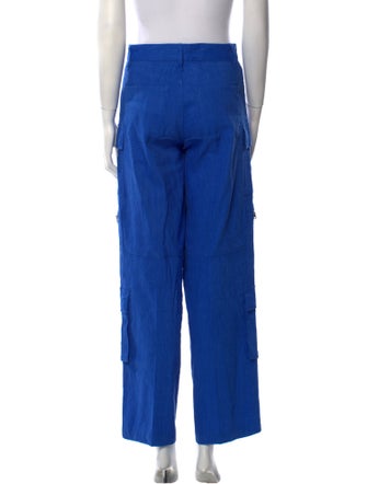 Alice + Olivia Linen Wide Leg Pants