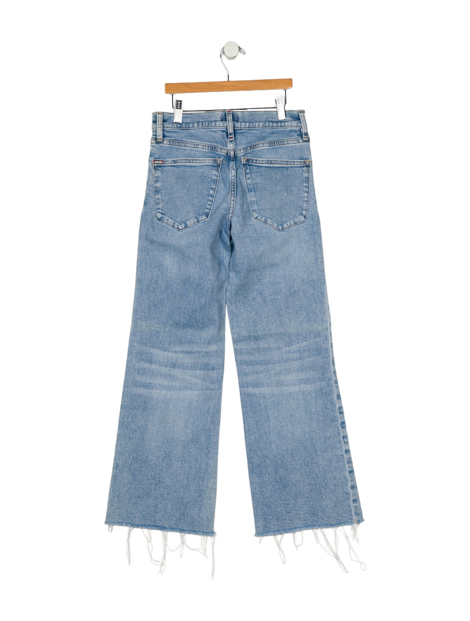 Alice + Olivia Mid-Rise Wide Leg Jeans