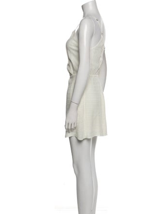 Alice + Olivia Scoop Neck Romper