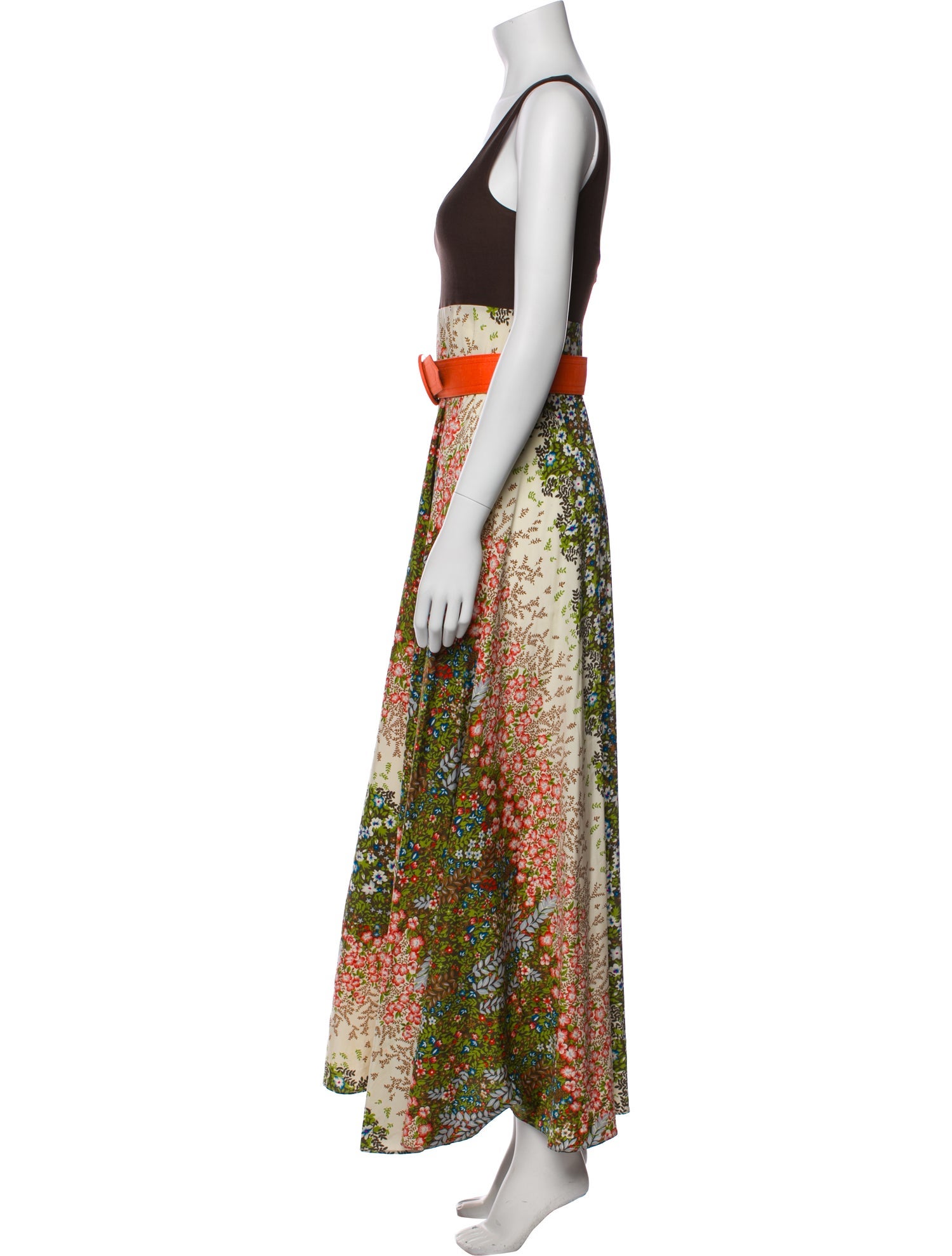 Alice + Olivia Printed Long Dress