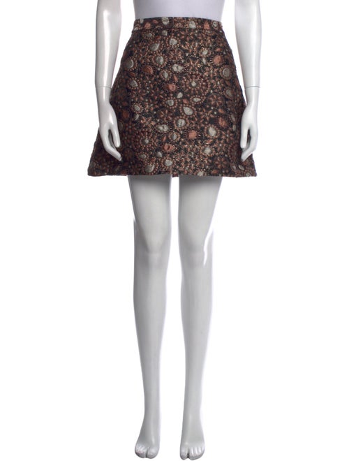 Alice + Olivia Printed Mini Skirt
