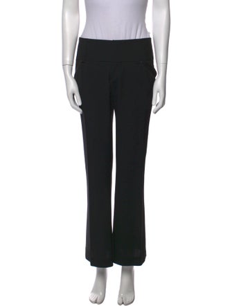Alice + Olivia Virgin Wool Wide Leg Pants