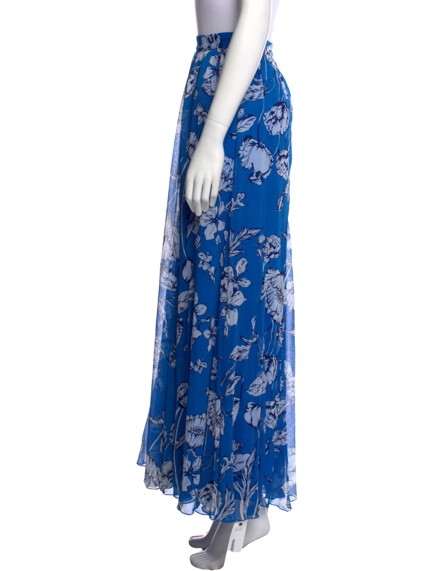 Alice + Olivia Floral Print Long Skirt