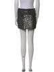 Alice + Olivia Sequin Embellishments Mini Skirt