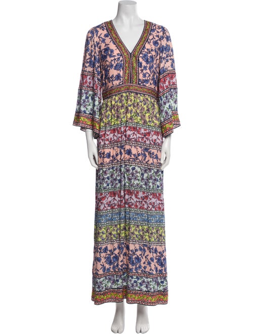 Alice + Olivia Printed Long Dress