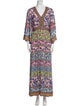 Alice + Olivia Printed Long Dress