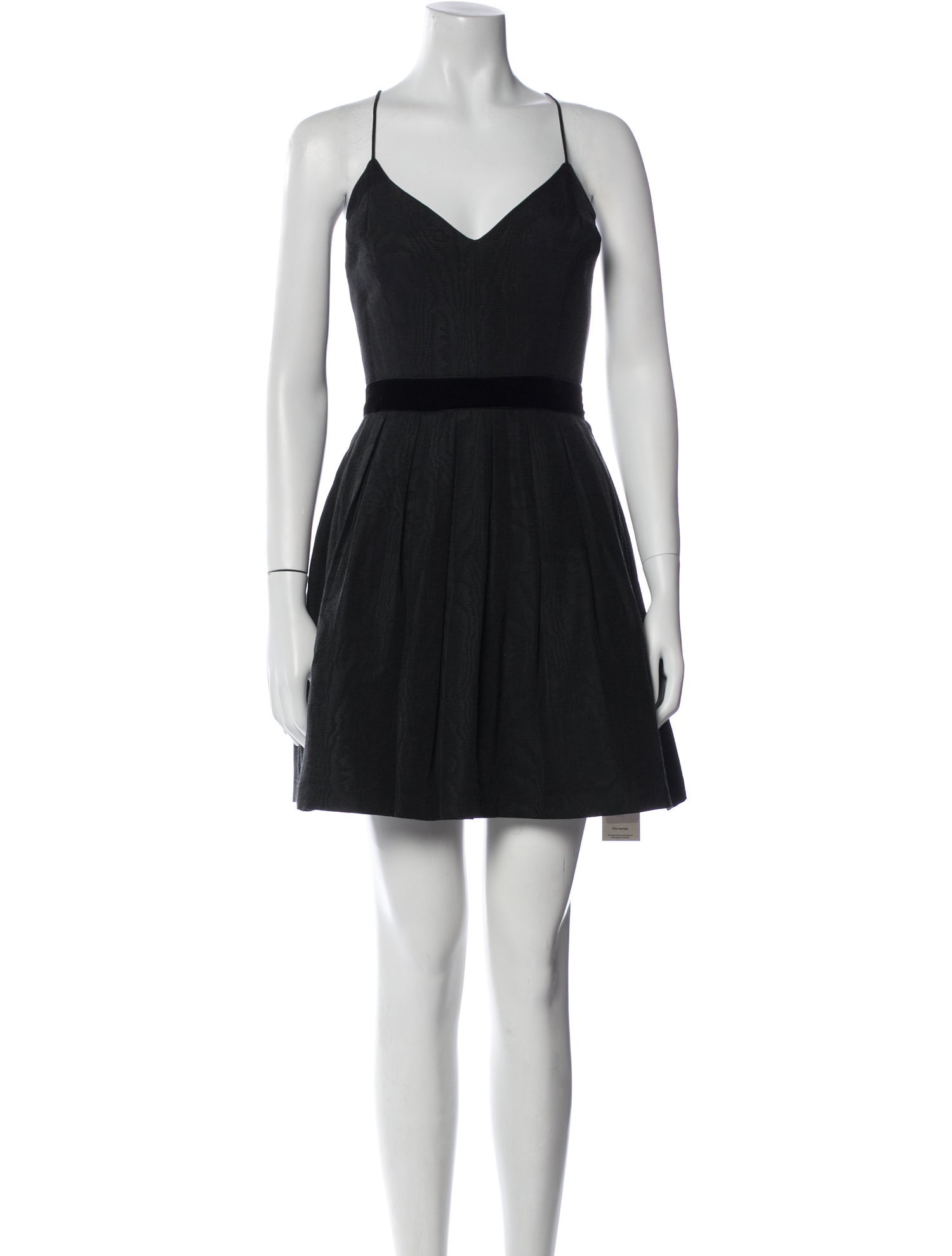 Alice + Olivia V-Neck Mini Dress