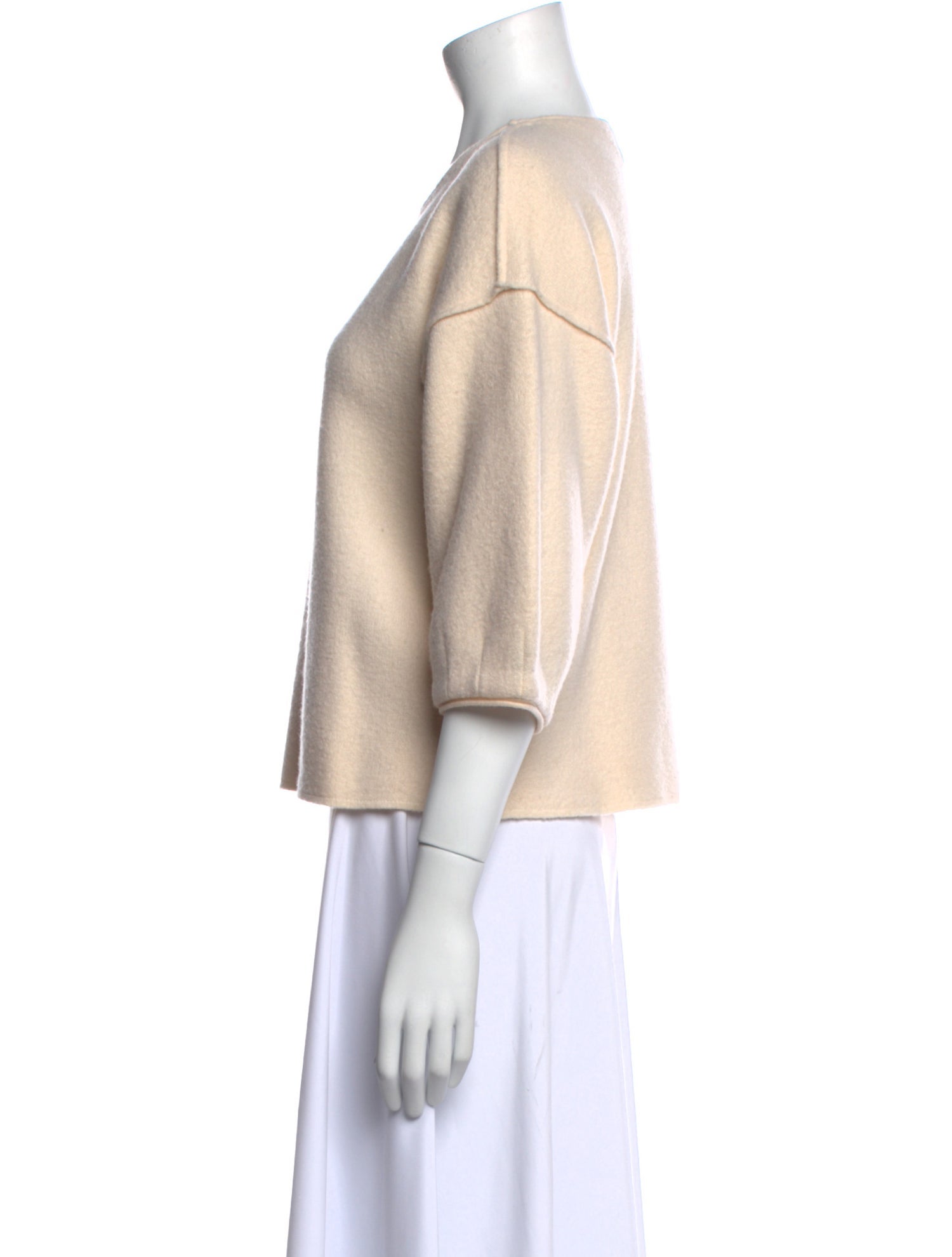 Alice + Olivia Wool Scoop Neck Sweater