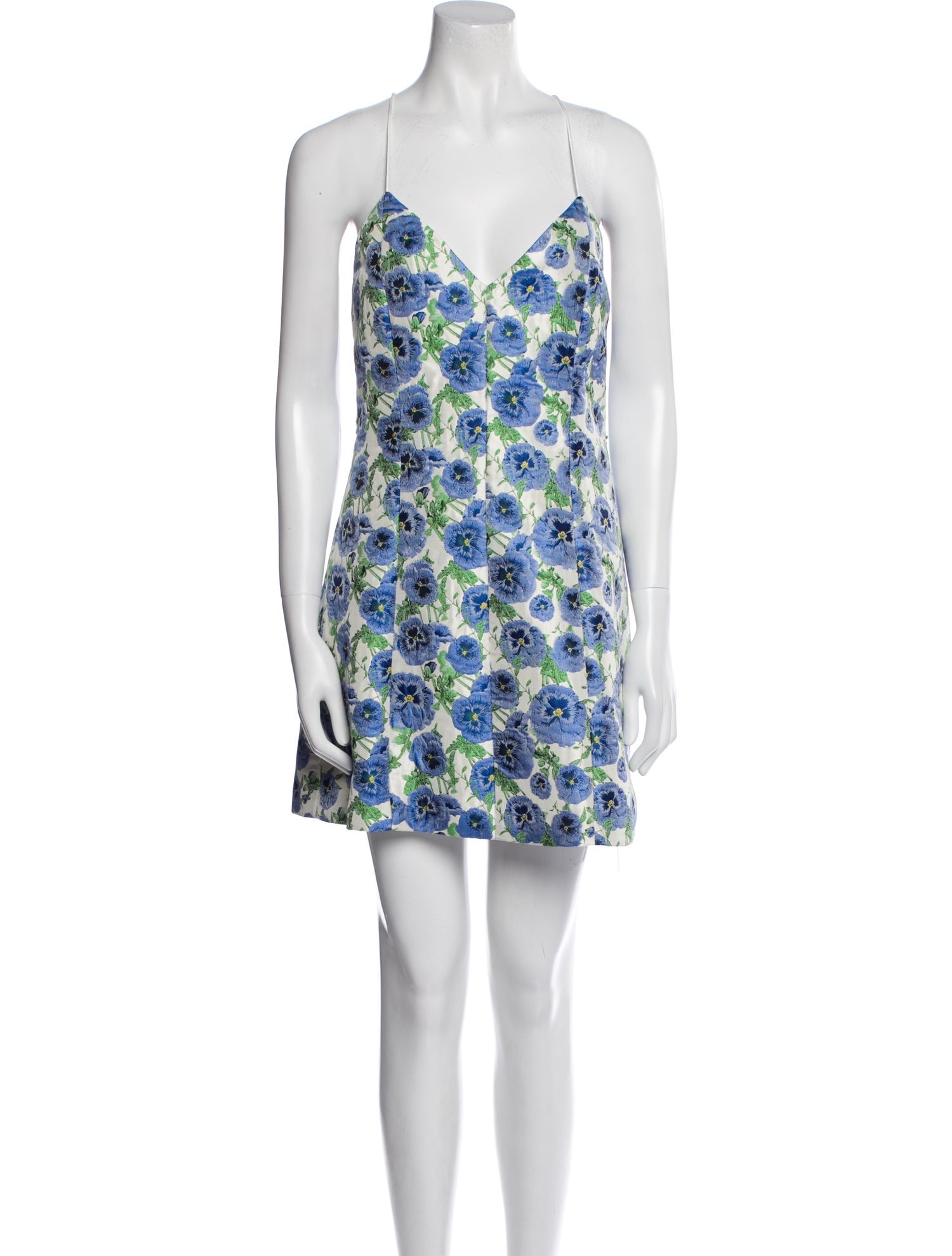 Alice + Olivia Floral Print Mini Dress
