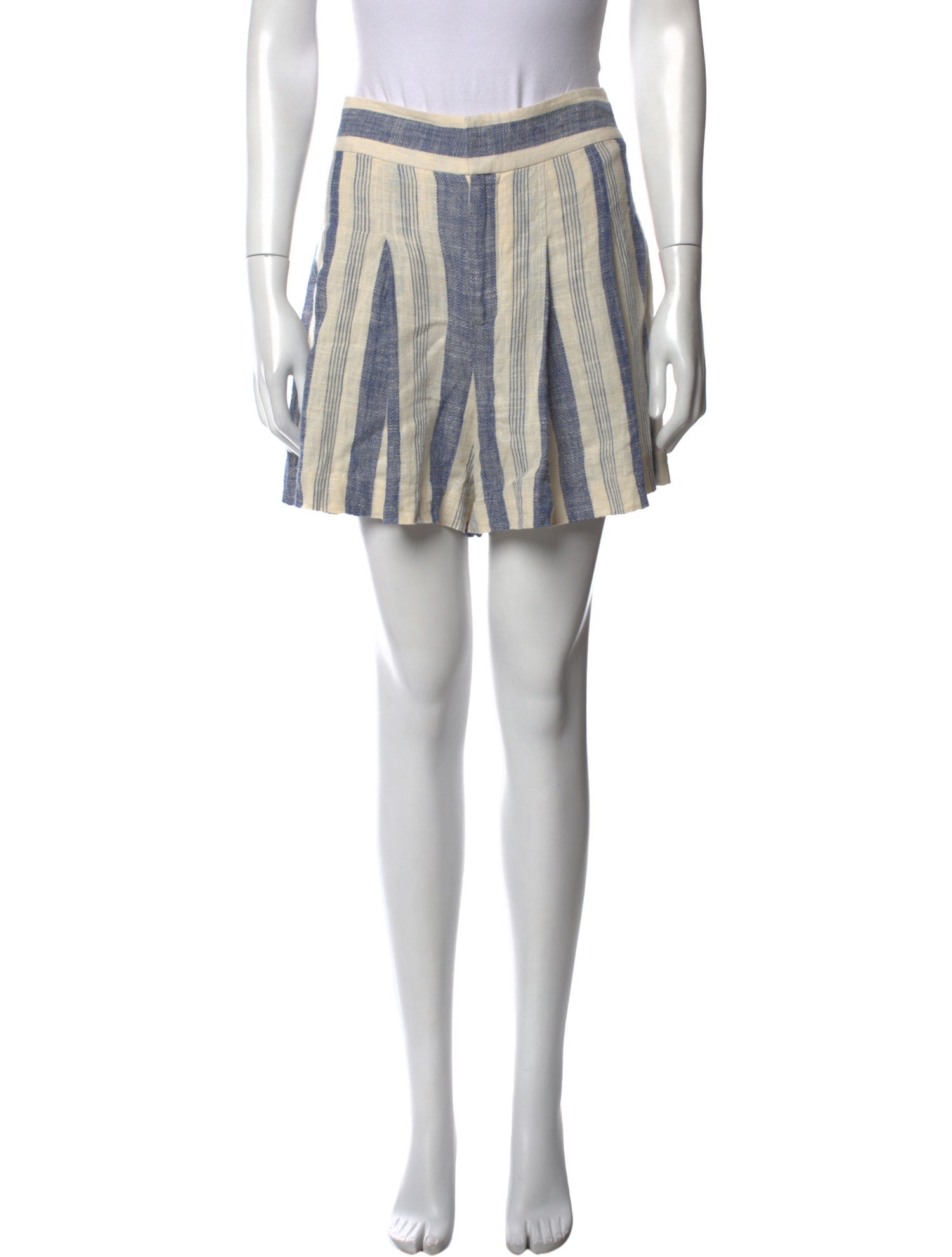 Alice + Olivia Linen Knee-Length Shorts