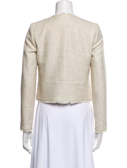 Alice + Olivia Tweed Pattern Evening Jacket