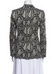 Alice + Olivia Animal Print Blazer