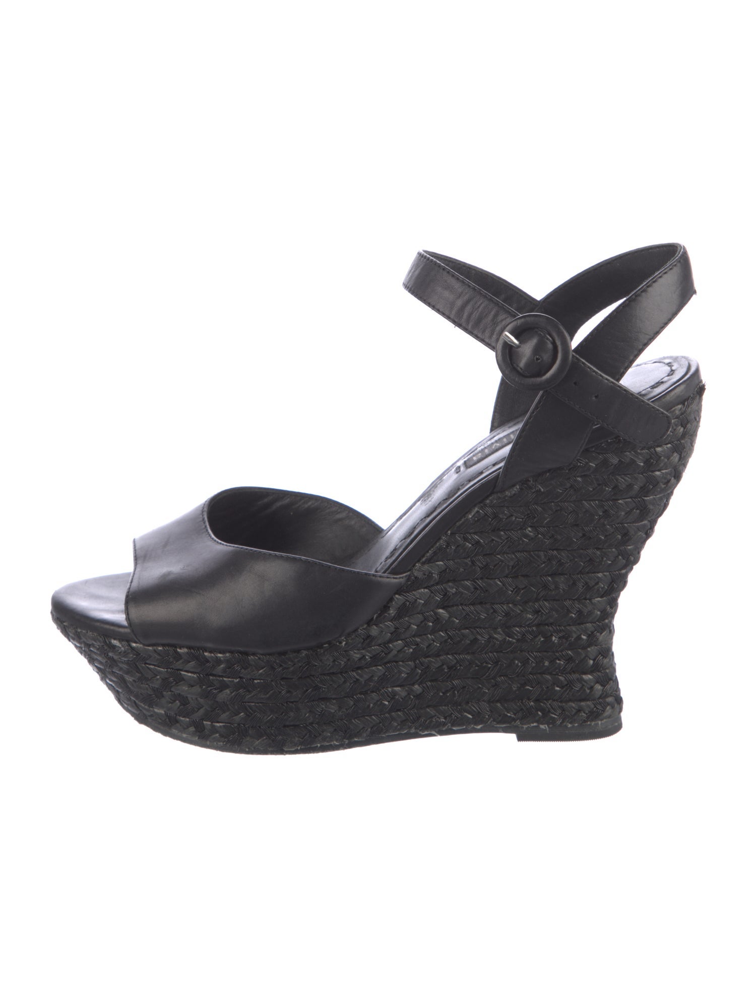 Alice + Olivia Leather Espadrilles