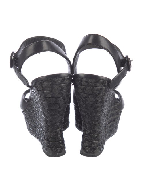 Alice + Olivia Leather Espadrilles