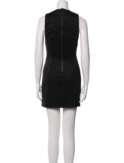 Alice + Olivia Crew Neck Mini Dress