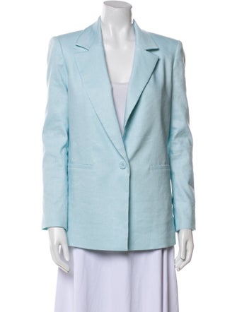Alice + Olivia Linen Blazer