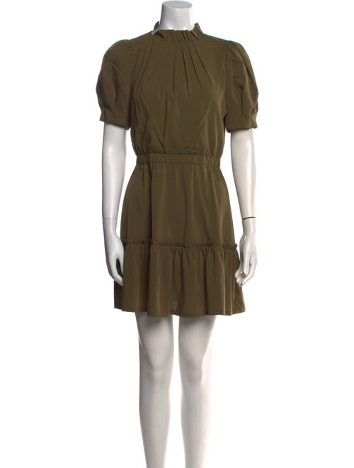 Alice + Olivia Mock Neck Mini Dress