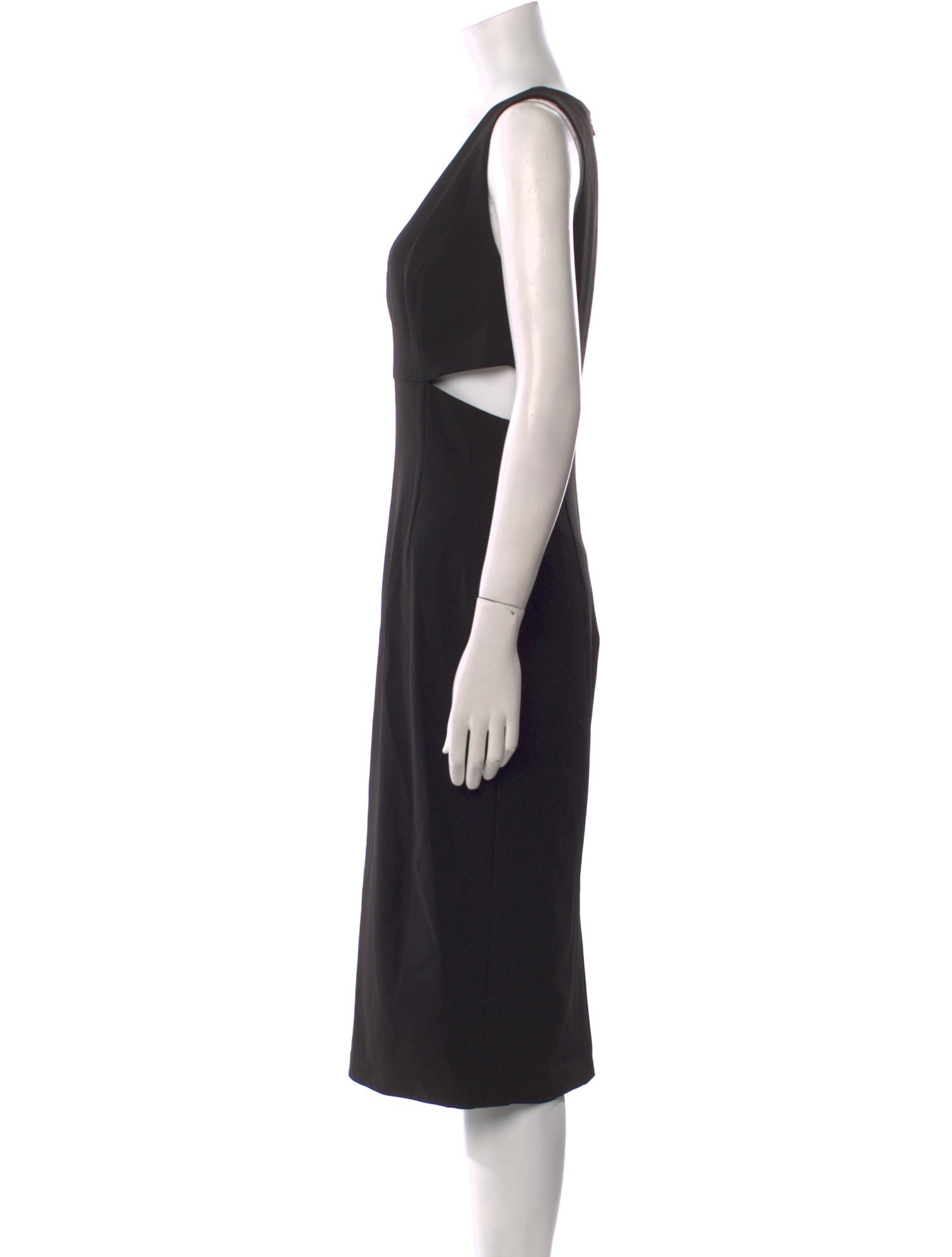 Alice + Olivia V-Neck Midi Length Dress w/ Tags