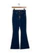 Alice + Olivia Mid-Rise Wide Leg Jeans