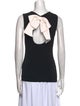 Alice + Olivia Crew Neck Sleeveless Top