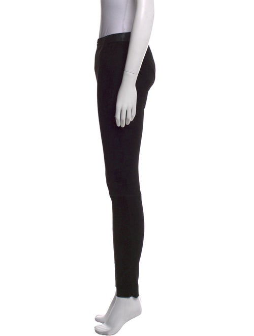 Alice + Olivia Lambskin Skinny Leg Pants