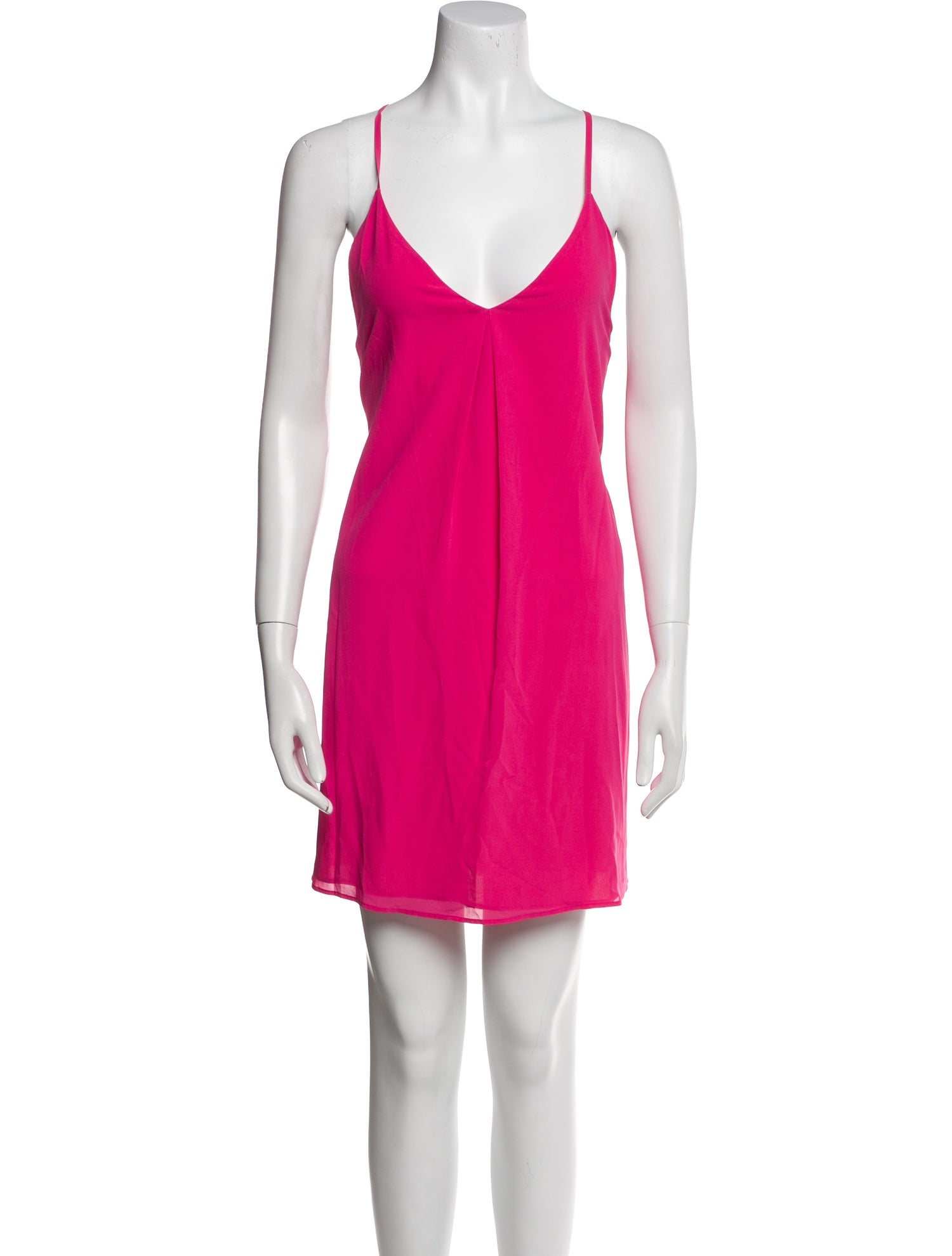 Alice + Olivia V-Neck Mini Dress