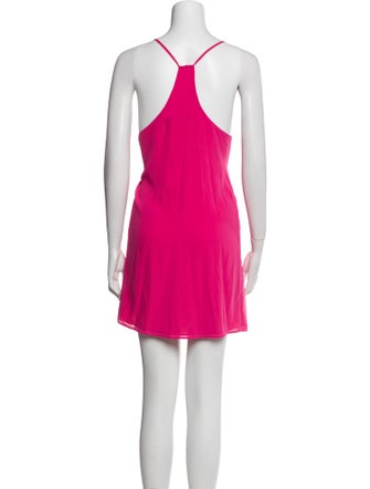 Alice + Olivia V-Neck Mini Dress