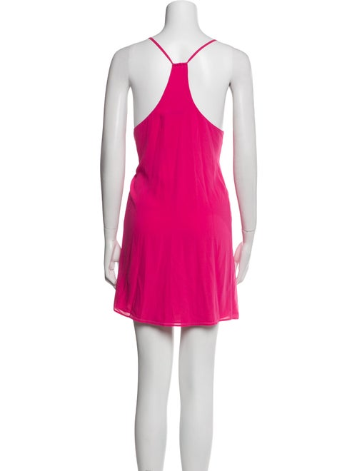 Alice + Olivia V-Neck Mini Dress