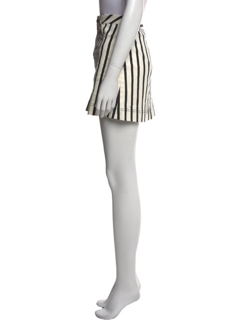 Alice + Olivia Striped Mini Skirt