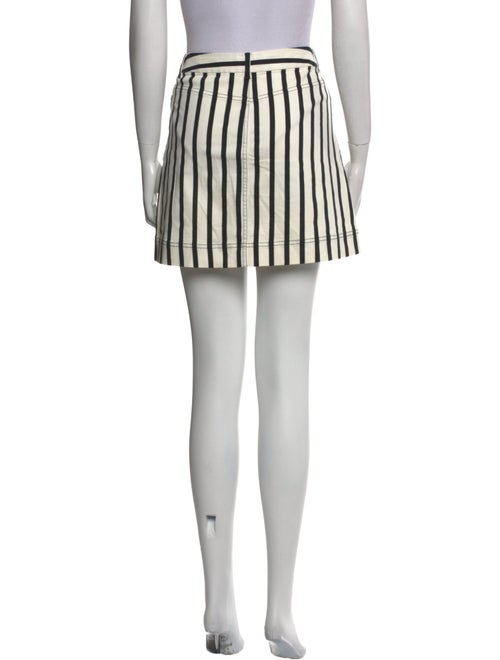 Alice + Olivia Striped Mini Skirt