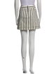 Alice + Olivia Striped Mini Skirt