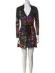 Alice + Olivia Floral Print Mini Dress
