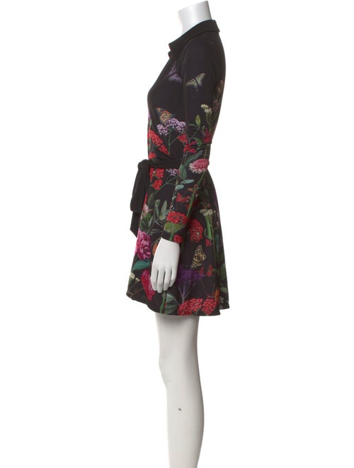 Alice + Olivia Floral Print Mini Dress