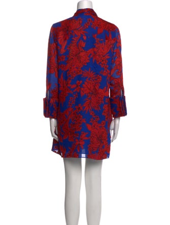 Alice + Olivia Floral Print Mini Dress