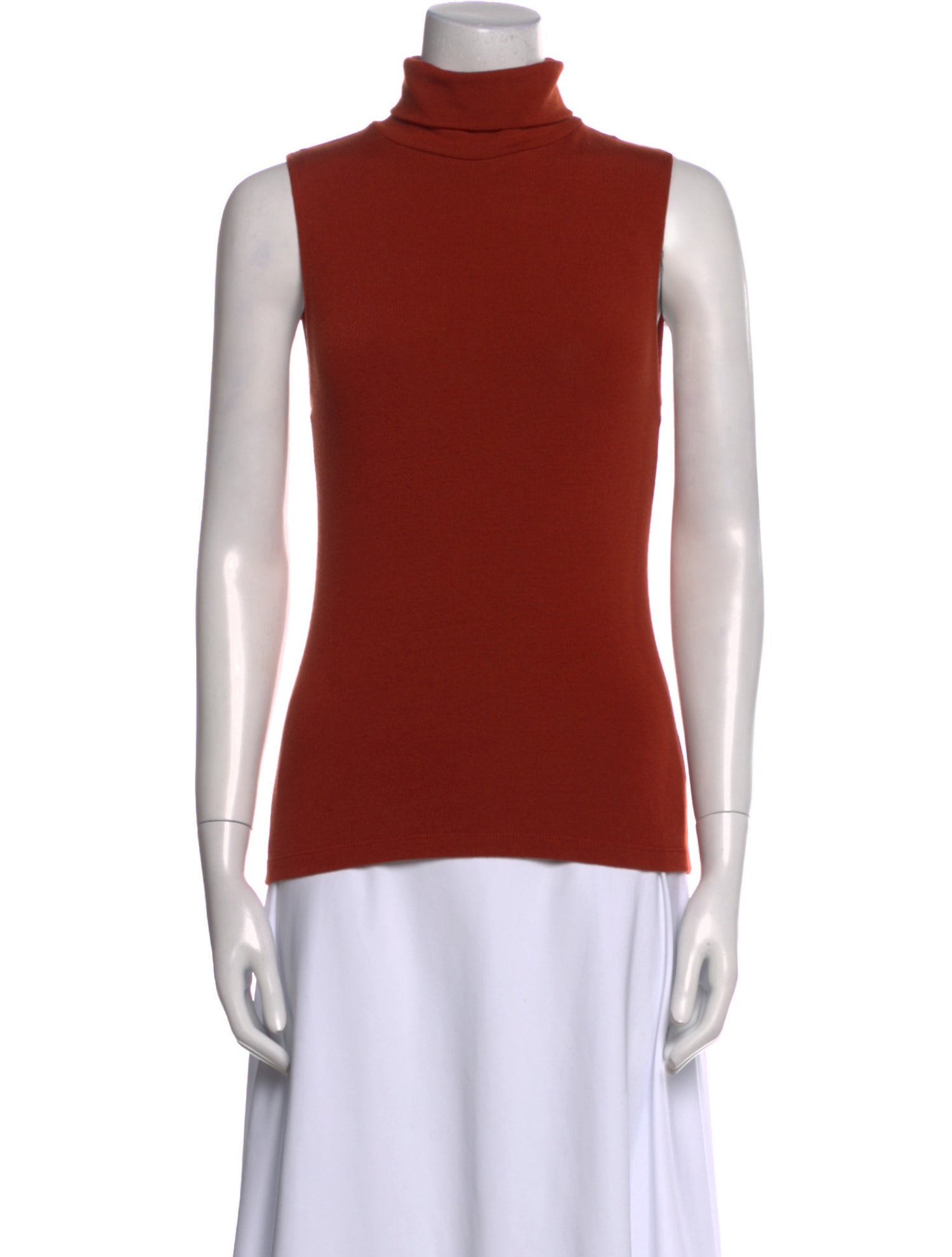 Alice + Olivia Turtleneck Sleeveless Top