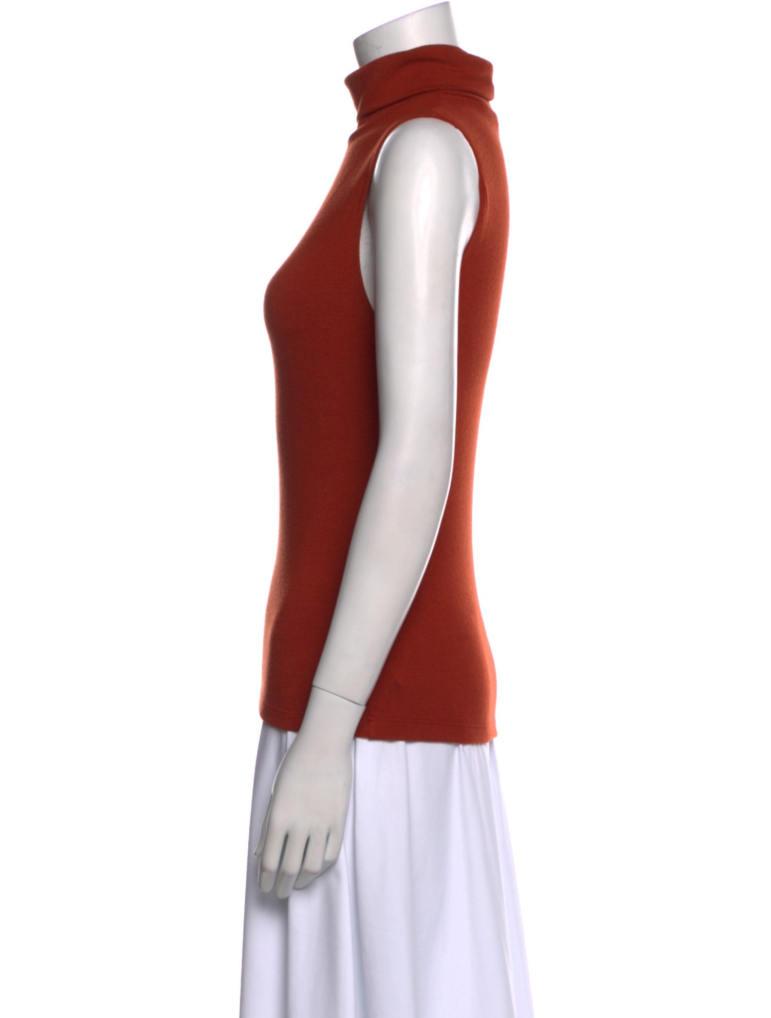 Alice + Olivia Turtleneck Sleeveless Top