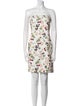 Alice + Olivia Floral Print Mini Dress