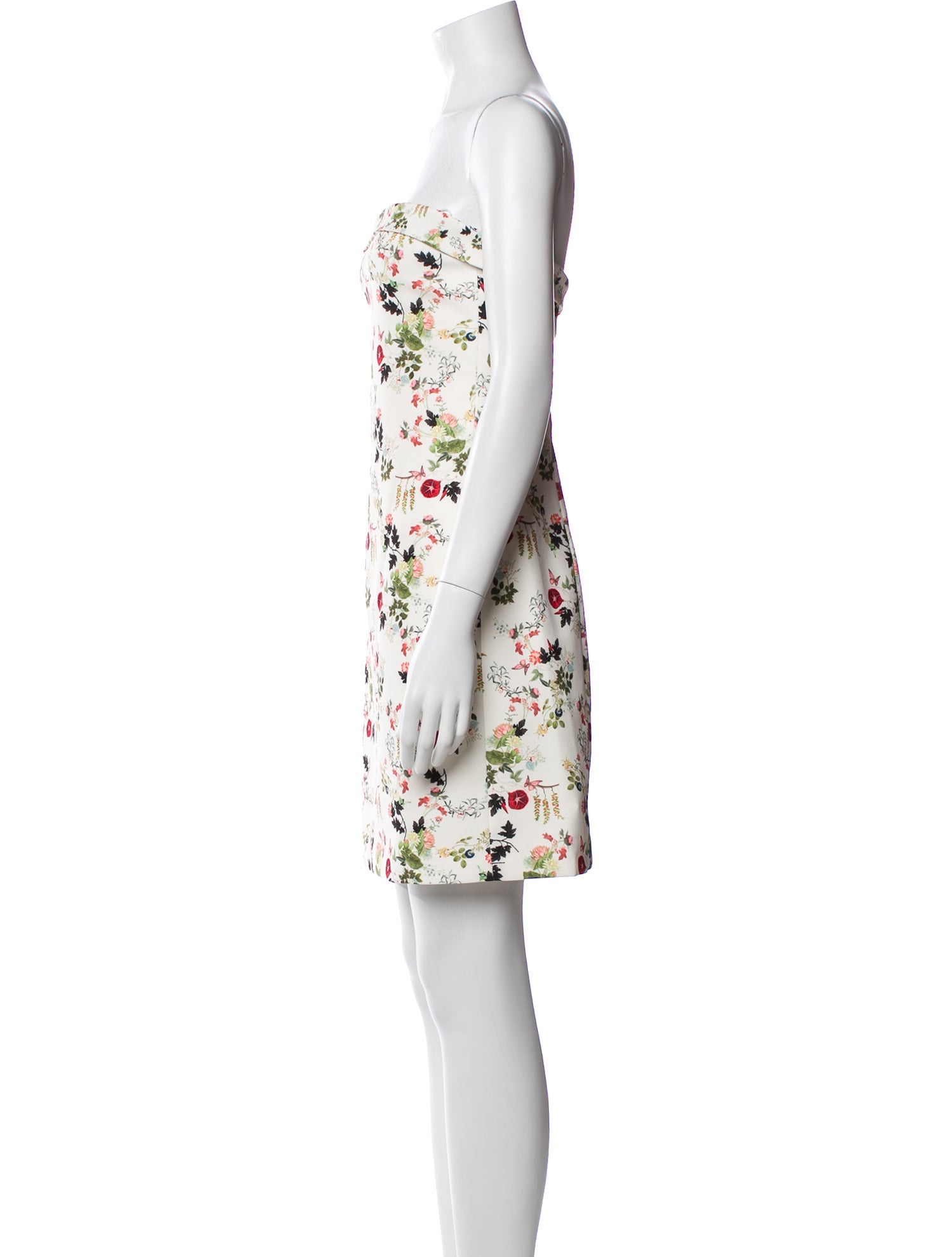 Alice + Olivia Floral Print Mini Dress