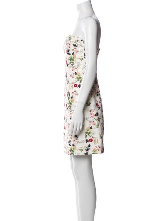 Alice + Olivia Floral Print Mini Dress