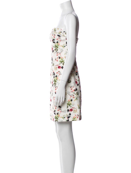Alice + Olivia Floral Print Mini Dress