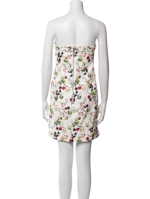 Alice + Olivia Floral Print Mini Dress
