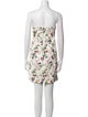 Alice + Olivia Floral Print Mini Dress
