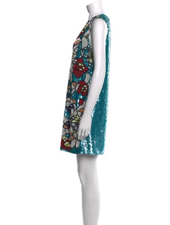 Alice + Olivia Printed Mini Dress