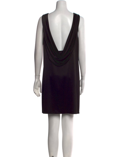 Alice + Olivia Bateau Neckline Mini Dress