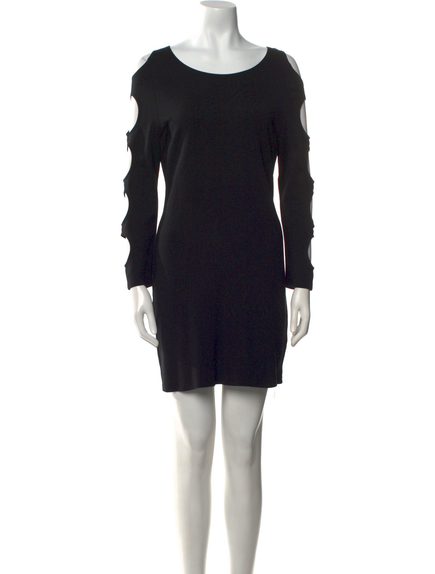 Alice + Olivia Scoop Neck Mini Dress